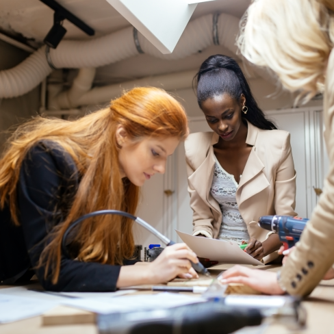 women working