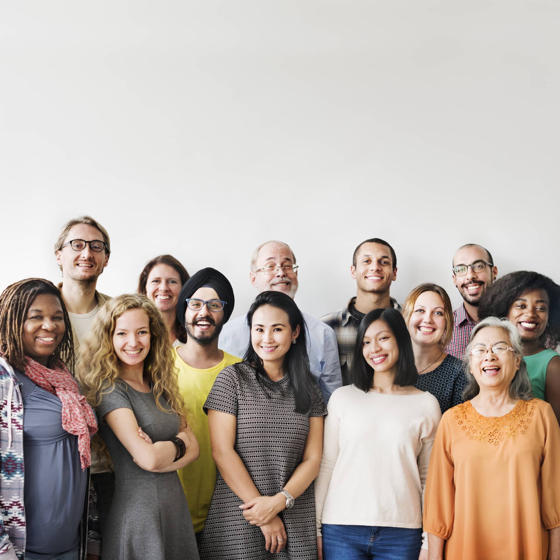 Diverse group of people