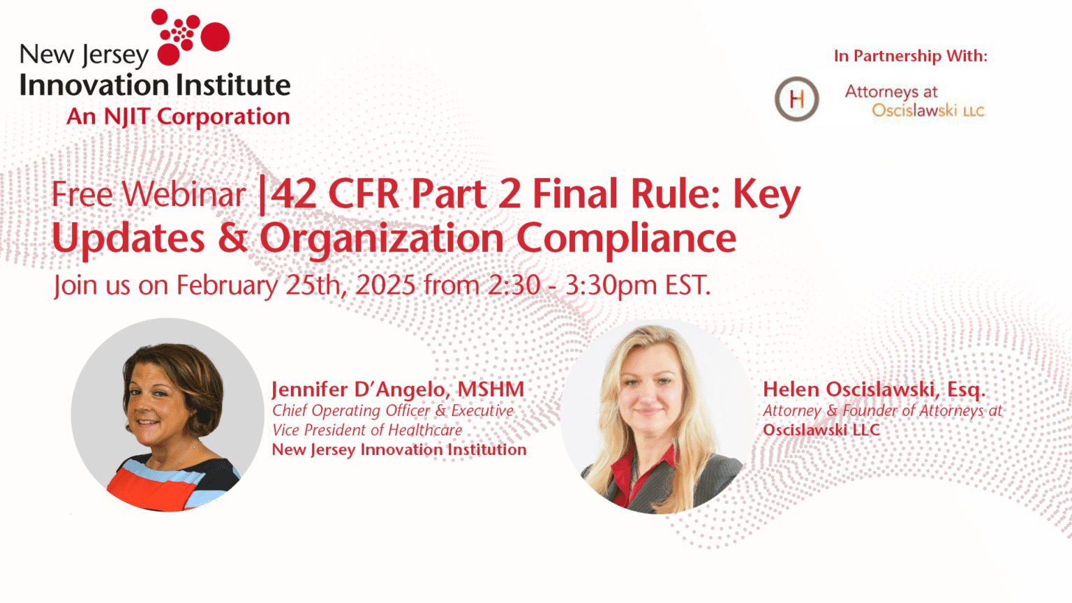 42 cfr part 2 final rule key updates compliance webinar njii